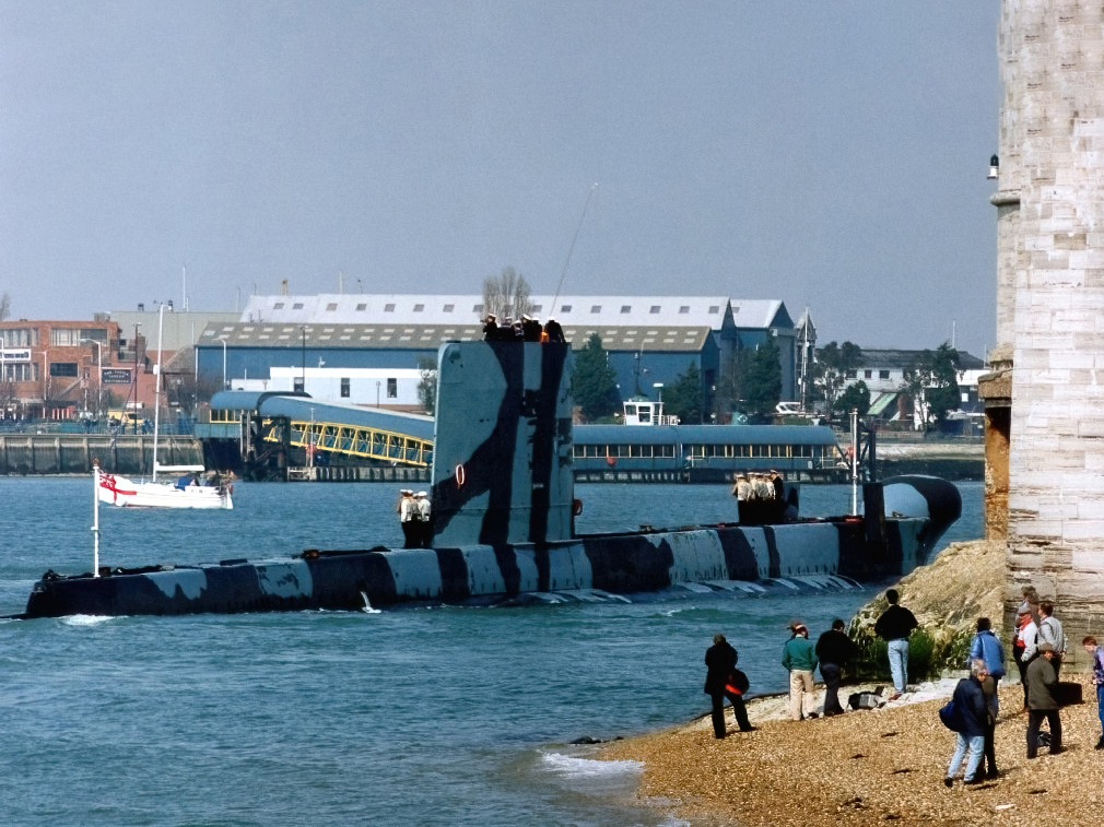 HMS Opossum S19 Oberon Class Submarine 1991 Photo Print - Posters, Prints, & Visual Artwork - by Hampshire Prints (image 1 of 9)