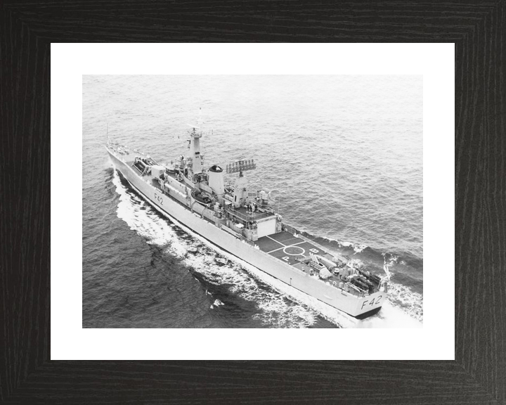 HMS Phoebe F42 Leander Class Frigate At Sea Photo Print - Posters, Prints, & Visual Artwork - by Hampshire Prints (image 2 of 9)