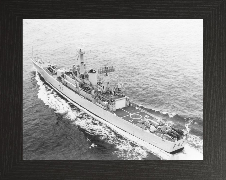 HMS Phoebe F42 Leander Class Frigate At Sea Photo Print - Posters, Prints, & Visual Artwork - by Hampshire Prints (image 3 of 9)