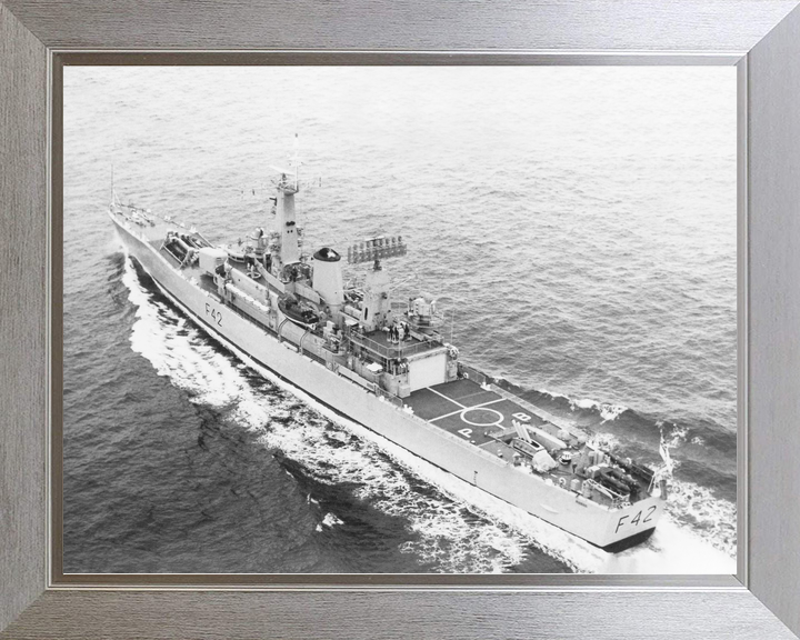 HMS Phoebe F42 Leander Class Frigate At Sea Photo Print - Posters, Prints, & Visual Artwork - by Hampshire Prints (image 7 of 9)