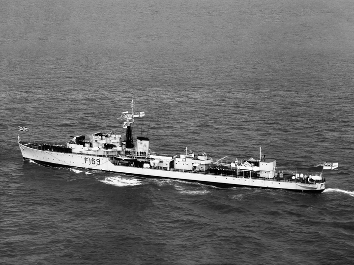 HMS Paladin F169 Type 16 Frigate 1958 Photo Print - Posters, Prints, & Visual Artwork - by Hampshire Prints (image 1 of 9)