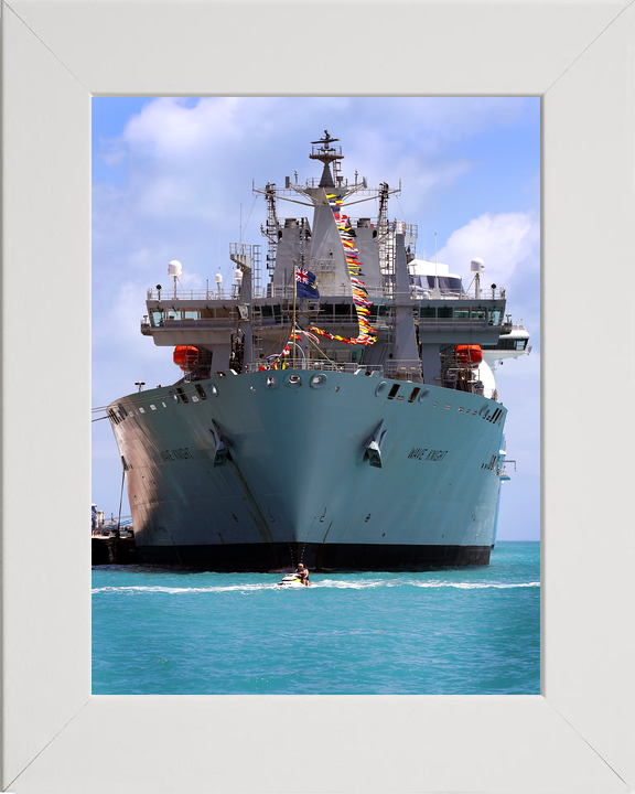 RFA Wave Knight A389 Wave Class Tanker May 2017 Alongside Bermuda Photo Print - Posters, Prints, & Visual Artwork - by Hampshire Prints (image 5 of 9)