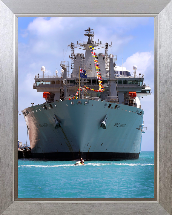 RFA Wave Knight A389 Wave Class Tanker May 2017 Alongside Bermuda Photo Print - Posters, Prints, & Visual Artwork - by Hampshire Prints (image 7 of 9)