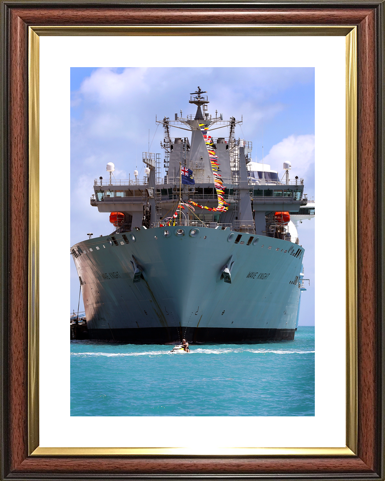 RFA Wave Knight A389 Wave Class Tanker May 2017 Alongside Bermuda Photo Print - Posters, Prints, & Visual Artwork - by Hampshire Prints (image 8 of 9)