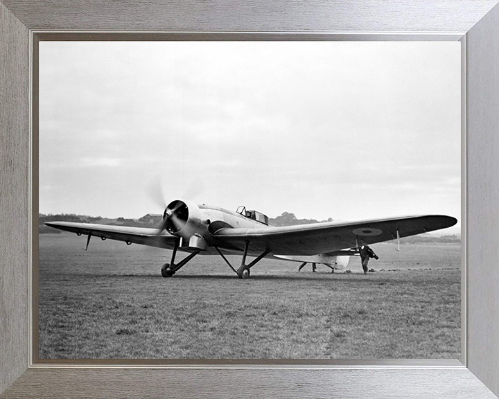 RAF Bristol Type 138 Plane Photo Print - Royal Air Force Aircraft Hampshire Prints 10 x 8 Silver Frame No