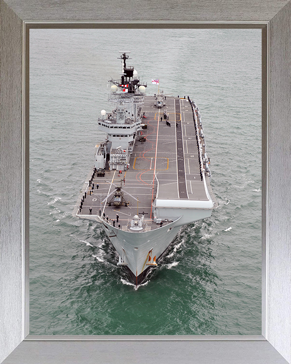 HMS Illustrious R06 | Photo Print | Framed Print | Invincible Class | Aircraft Carrier | Royal Navy Hampshire Prints