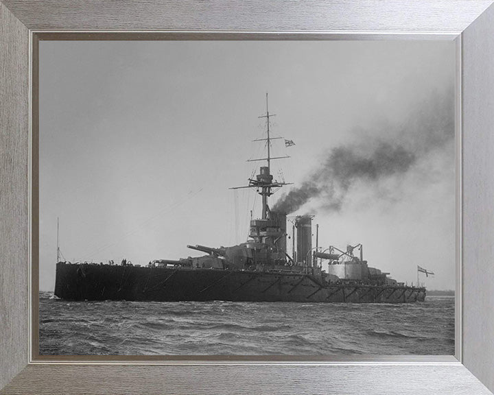 HMS Audacious 1912 | Photo Print | Framed Print | King George V Class | Battleship | Royal Navy Hampshire Prints