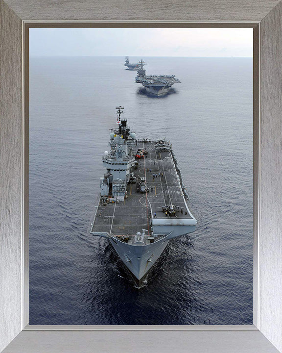HMS Illustrious R06 | Photo Print | Framed Print | Invincible Class | Aircraft Carrier | Royal Navy Hampshire Prints
