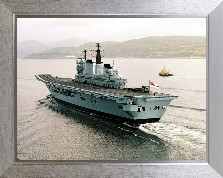 HMS Invincible (R05) Photo Print - Glen Mallen 2003 - Royal Navy Invincible Class Aircraft Carrier