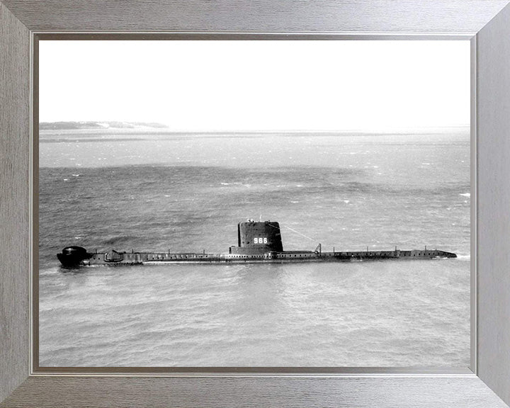 HMS Alderney S66 (P416) Royal Navy Amphion class submarine Photo Print or Framed Print - Hampshire Prints