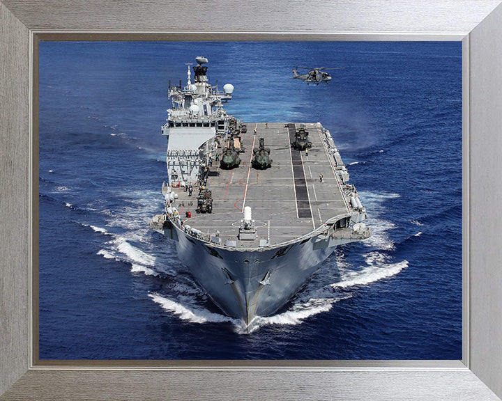 HMS Ocean L12 | Photo Print | Framed Print | Poster | Helicopter Carrier | Royal Navy Hampshire Prints