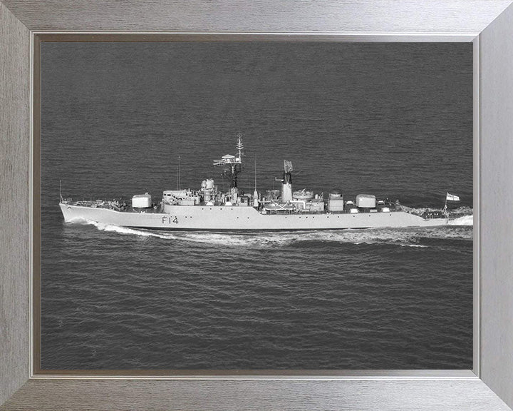 HMS Leopard F14 Royal Navy Leopard class Frigate Photo Print or Framed Print - Hampshire Prints