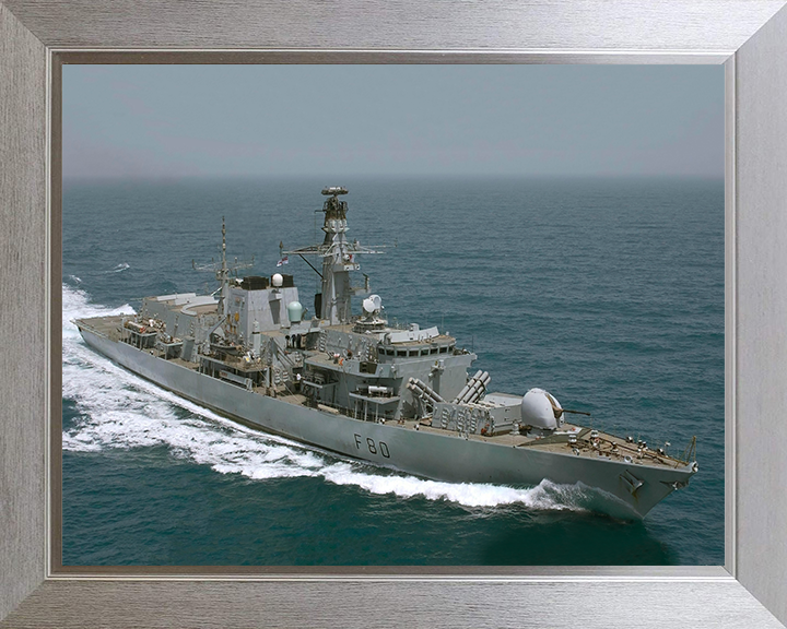 HMS Grafton F80 Royal Navy Type 23 Frigate Photo Print or Framed Print - Hampshire Prints