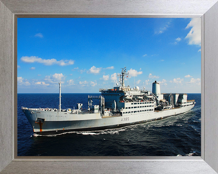 RFA Fort Rosalie A385 | Photo Print | Framed Print | Fort Rosalie Class | Royal Fleet Auxiliary Hampshire Prints