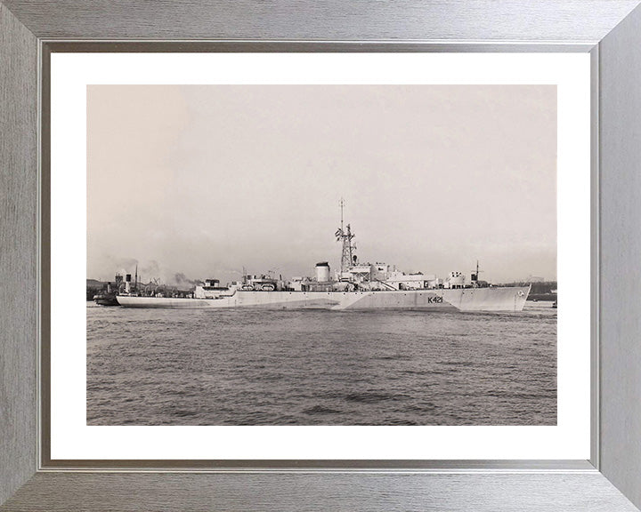 HMS Loch Shin K421 Royal Navy Loch class frigate Photo Print or Framed Print - Hampshire Prints