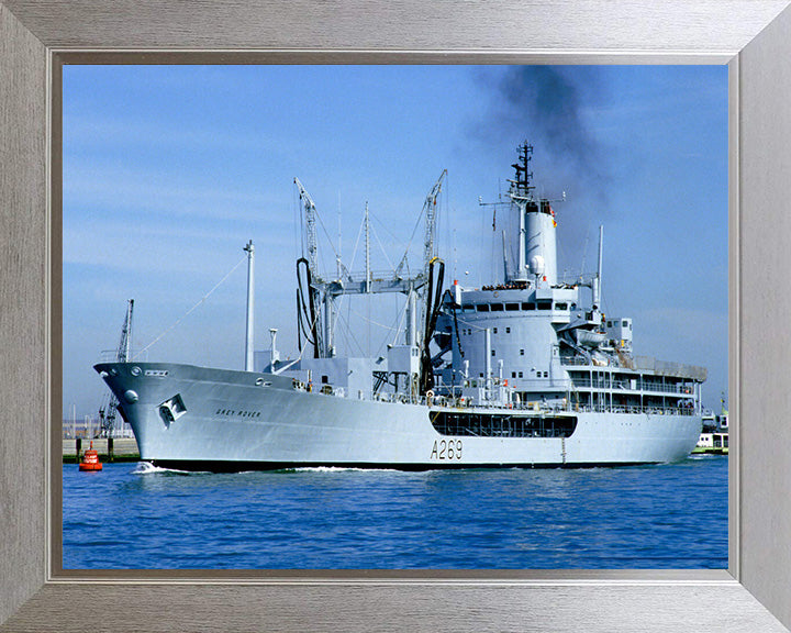 RFA Grey Rover A269 | Photo Print | Framed Print | Rover Class | Fleet Tanker | Royal Fleet Auxiliary Hampshire Prints