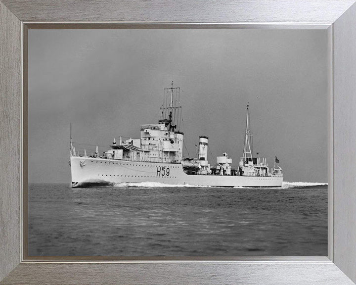 HMS Gallant H59 | Photo Print | Framed Print | G Class | Destroyer | Royal Navy Posters, Prints, & Visual Artwork Hampshire Prints