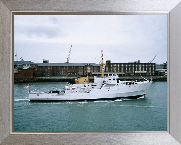 HMS Fawn A325 | Photo Print | Framed Print | Bulldog Class | Hydrographic Survey Ship | Royal Navy Hampshire Prints