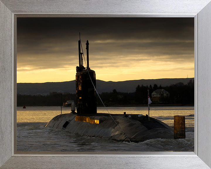 HMS Spartan S105 Royal Navy Swiftsure class Submarine Photo Print or Framed Print - Hampshire Prints