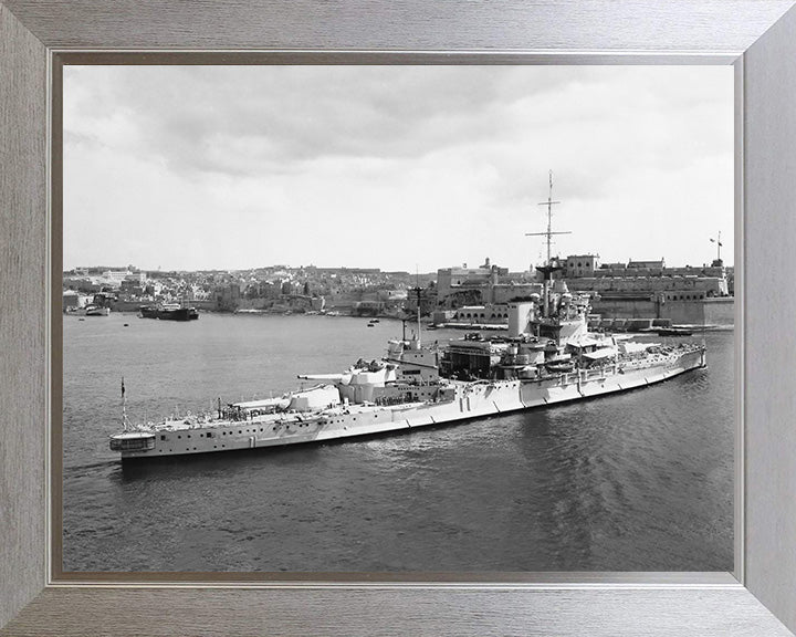 HMS Warspite (03) Royal Navy Queen Elizabeth class battleship Photo Print or Framed Print - Hampshire Prints