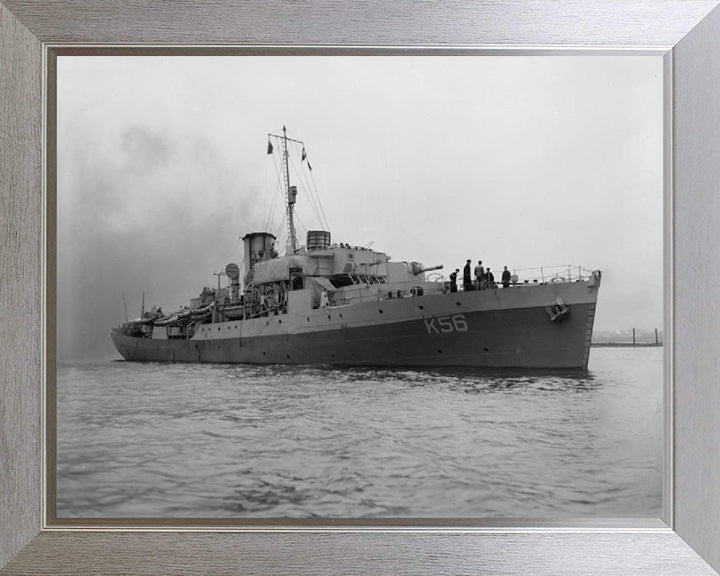 HMS Asphodel K56 | Photo Print | Framed Print | Flower Class | Corvette | Royal Navy Hampshire Prints