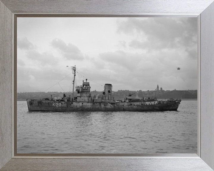 HMS Honeysuckle K27 | Photo Print | Framed Print | Flower Class | Corvette | Royal Navy Hampshire Prints