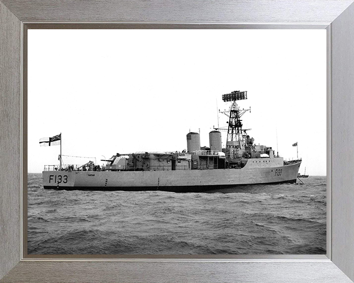 HMS Tartar (F133) Photo Print - At Sea 1963 - Royal Navy Tribal Class Frigate