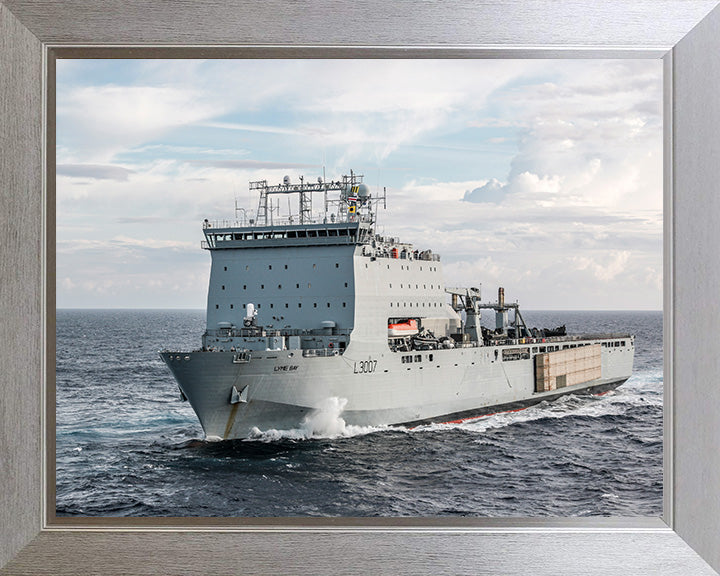 RFA Lyme Bay L3007 | Photo Print | Framed Print | Bay Class | Auxiliary Dock | Royal Fleet Auxiliary Hampshire Prints