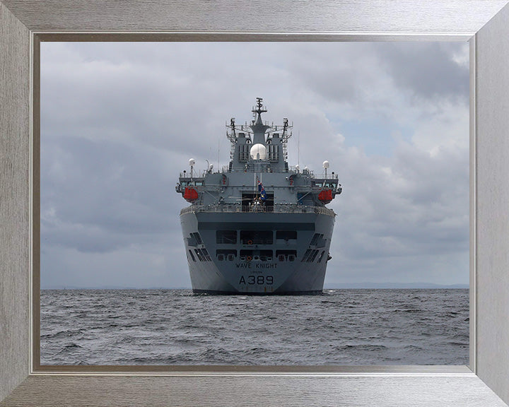 RFA Wave Knight A389 | Photo Print | Framed Print | Wave class | Fleet Tanker | Royal Fleet Auxiliary Hampshire Prints