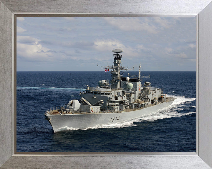 HMS Iron Duke F234 Royal Navy Type 23 frigate Photo Print or Framed Print - Hampshire Prints