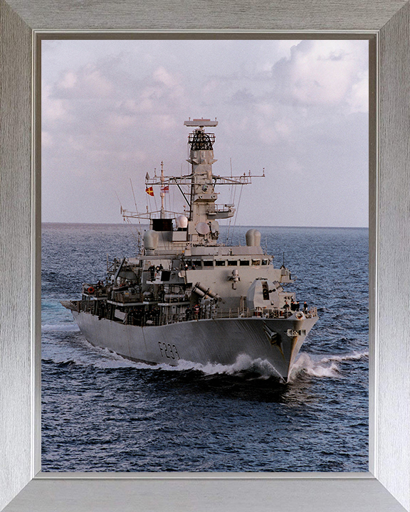 HMS Marlborough (F233) Photo Print - At Sea 2003 - Royal Navy Type 23 Frigate