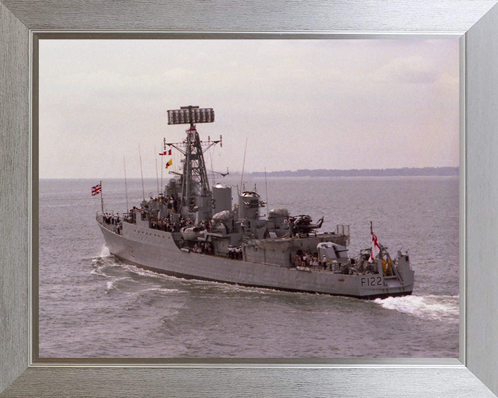 HMS Gurkha F122 Royal Navy Tribal class frigate Photo Print or Framed Print - Hampshire Prints