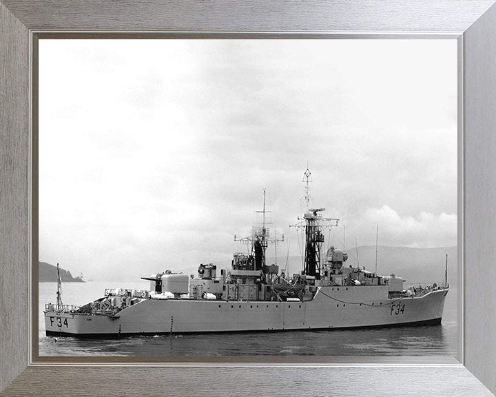 HMS Puma F34 Royal Navy Leopard class Frigate Photo Print or Framed Print - Hampshire Prints