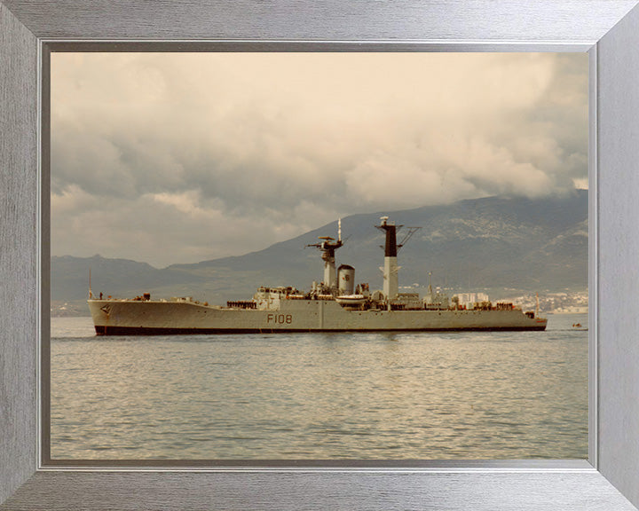 HMS Londonderry F108 Royal Navy Rothesay class frigate Photo Print or Framed Print - Hampshire Prints