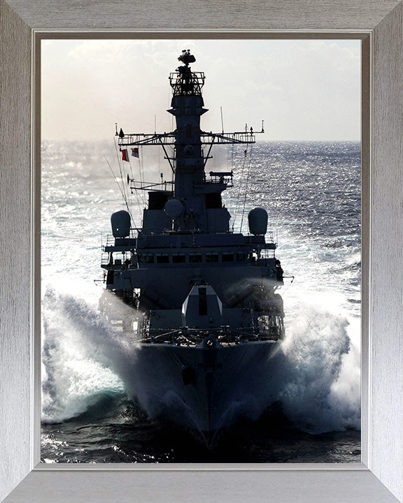 HMS Marlborough F233 Royal Navy type 23 Frigate Photo Print or Framed Print - Hampshire Prints