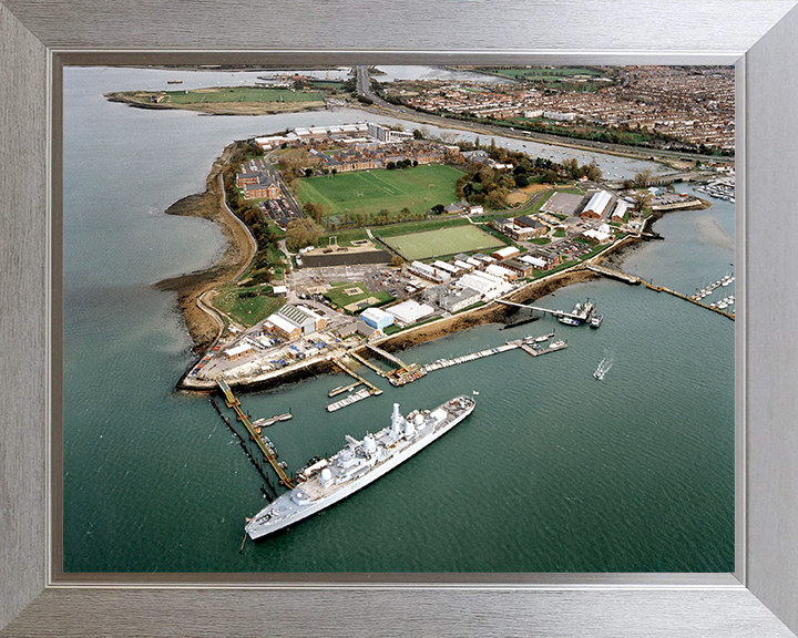 HMS Excellent | Photo Print | Framed Print | Poster | Shore Establishment | Royal Navy Hampshire Prints