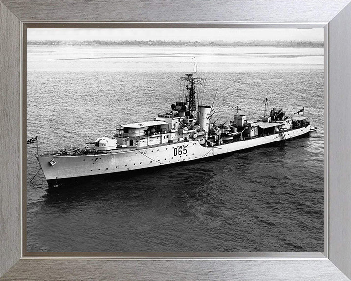 HMS St James D65 Royal Navy Battle class destroyer Photo Print or Framed Print - Hampshire Prints