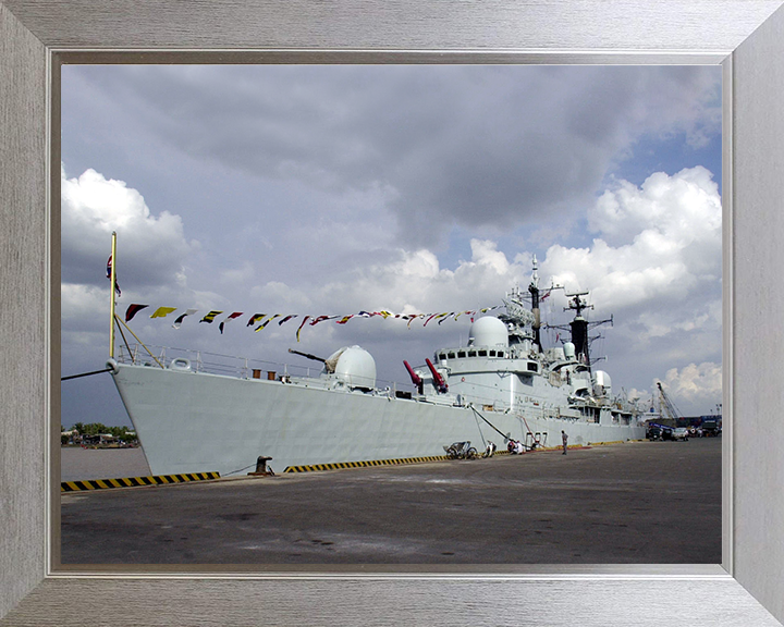HMS Newcastle (D87) Photo Print - Ho Chi Min City Port - Royal Navy Type 42 Destroyer