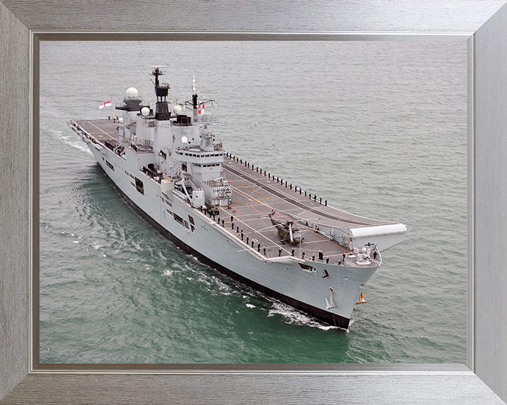 HMS Illustrious R06 | Photo Print | Framed Print | Invincible Class | Aircraft Carrier | Royal Navy Hampshire Prints