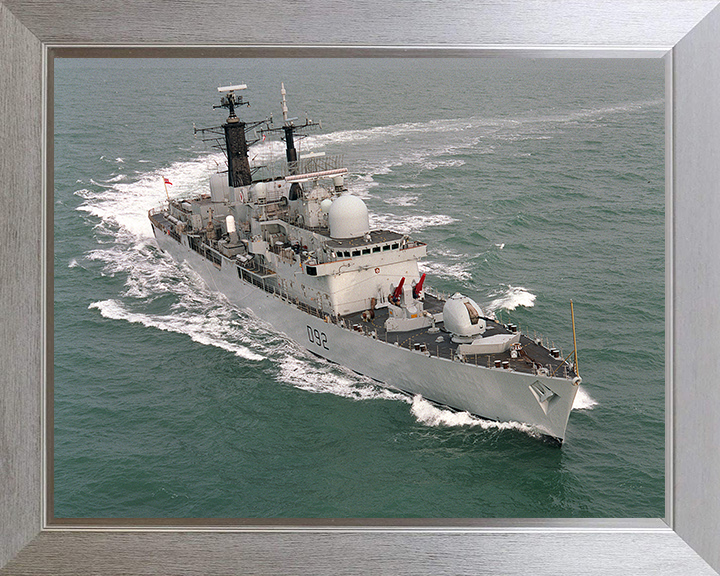 HMS Liverpool (D92) Photo Print - At Sea 2001 - Royal Navy Type 42 Destroyer