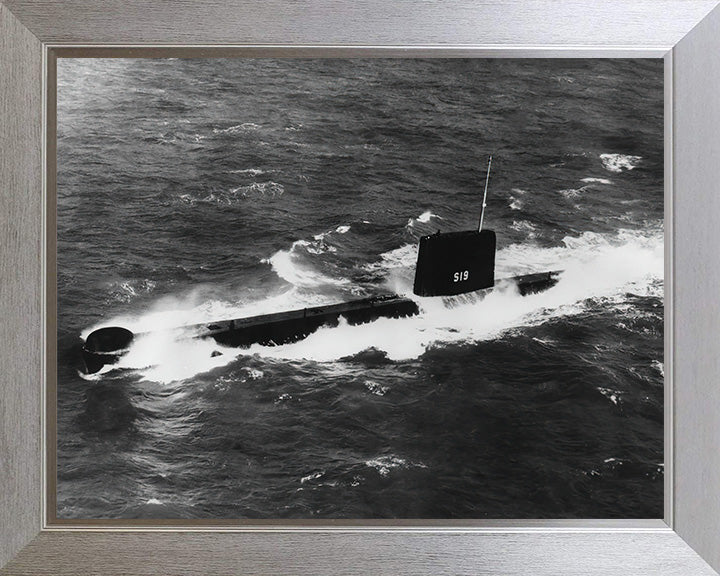HMS Opossum S19 Submarine | Photo Print | Framed Print | Oberon Class | Royal Navy Hampshire Prints