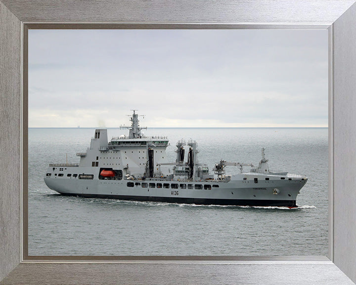 RFA Tidespring A136 | Photo Print | Framed Print | Tide class | Tanker | Royal Fleet Auxiliary Hampshire Prints