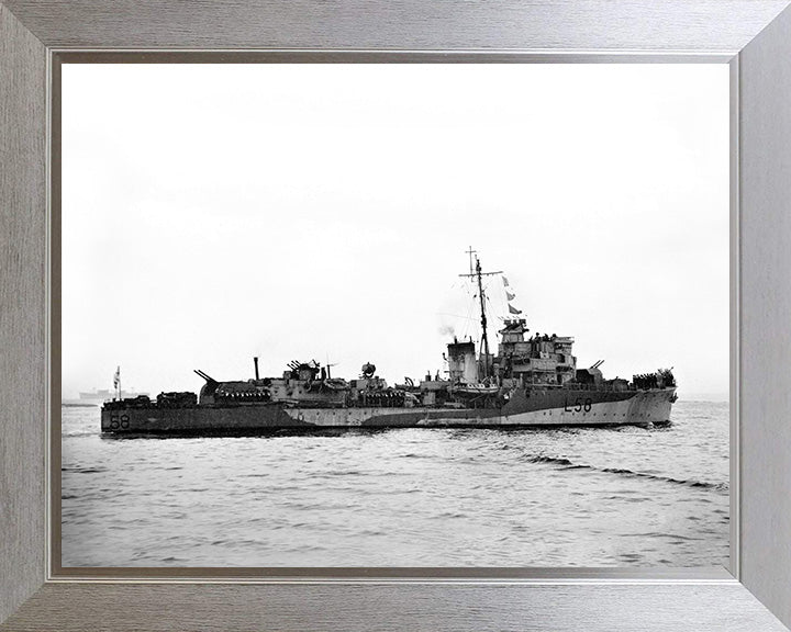 HMS Quantock L58 | Photo Print | Framed Print | Hunt Class | Destroyer | Royal Navy Hampshire Prints