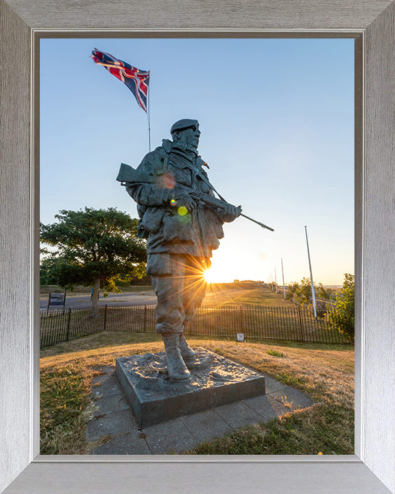 The "Yomper" Royal Marine statue at the Royal Marines museum Photo Print or Framed Photo Print Hampshire Prints