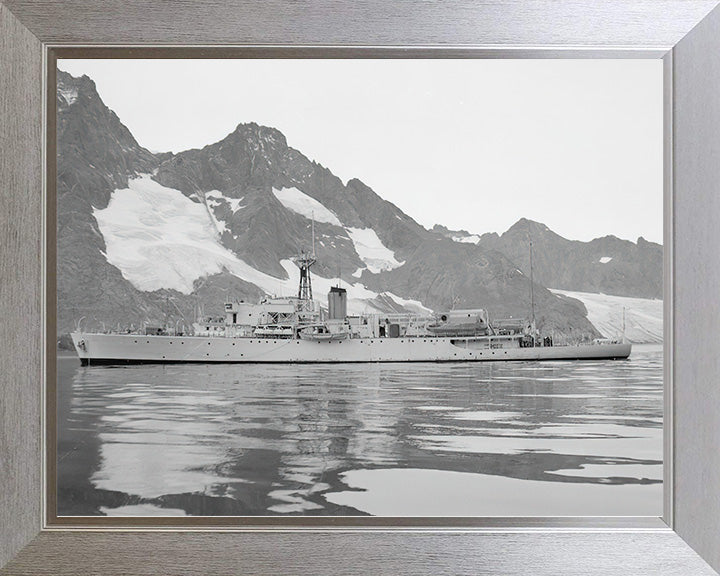 HMS Owen K640 Royal Navy Bay Class Frigate Photo Print or Framed Print - Hampshire Prints