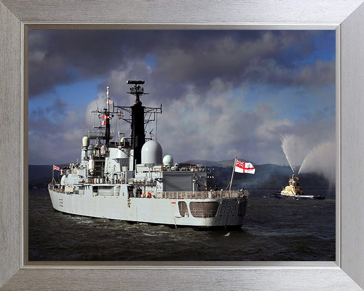 HMS Liverpool D92 Royal Navy Type 42 destroyer Photo Print or Framed Print - Hampshire Prints
