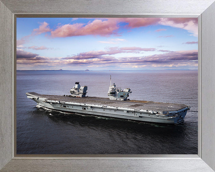 HMS Prince of Wales R09 | Photo Print | Framed Print | Queen Elizabeth Class | Aircraft Carrier | Royal Navy Hampshire Prints