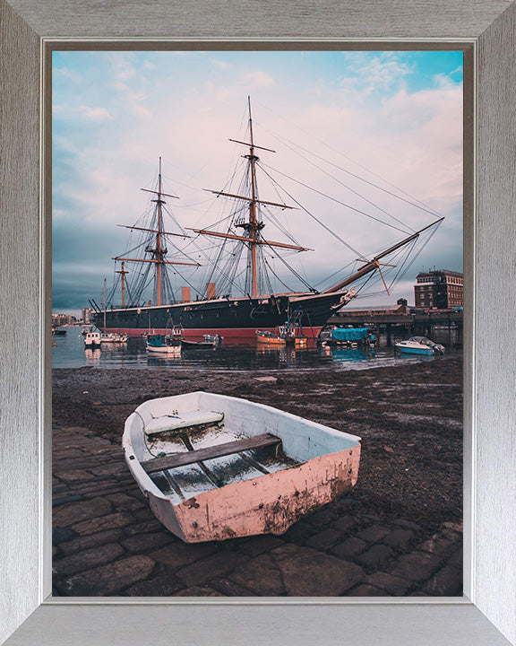 HMS Warrior 1860 | Photo Print | Framed Print | Poster | Steam-powered Armoured Frigate | Royal Navy Hampshire Prints