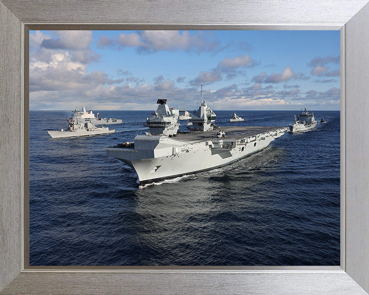 HMS Prince of Wales R09 | Photo Print | Framed Print | Queen Elizabeth Class | Aircraft Carrier | Royal Navy Hampshire Prints