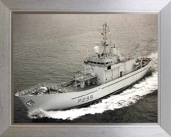 HMS Orkney (P299) Photo Print - Port Side View - Royal Navy Island Class Patrol Vessel